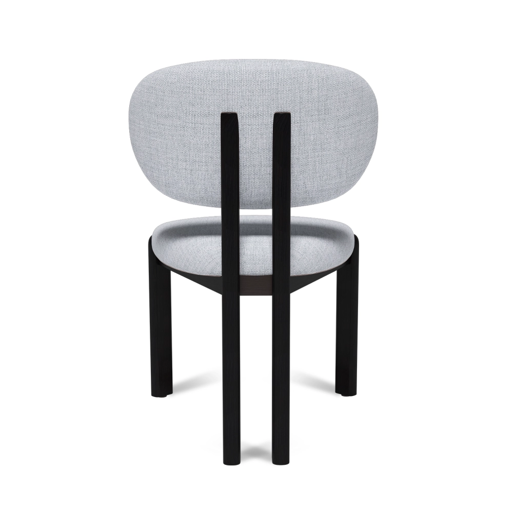 Стул Galloti, бук черный, рогожка wellton 990