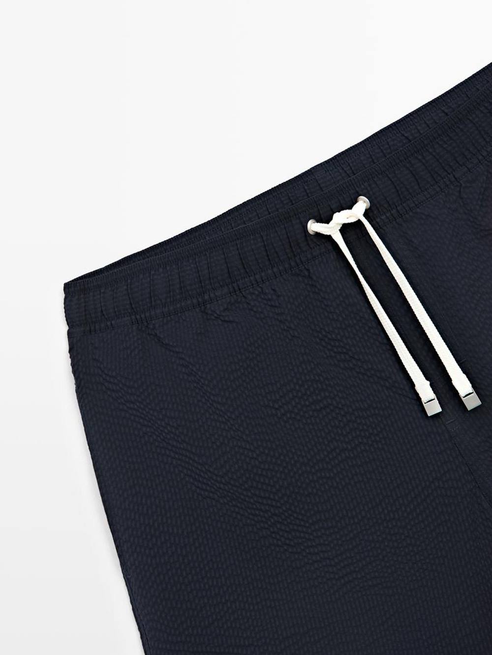 Massimo Dutti Однотонные плавки, темно-синий