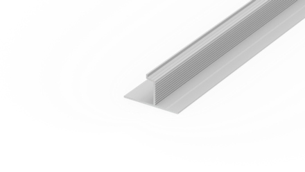 Donel, Алюм. профиль под ГКЛ 12,5мм, стена/пол, 13,7х25,8х2000мм. Без матового экрана. Серия:DN18, б