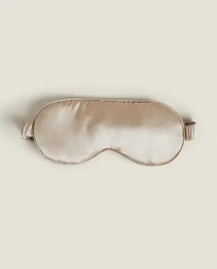 ZARA HOME МАСКА ДЛЯ СНА, СЕРО-КОРИЧНЕВЫЙ