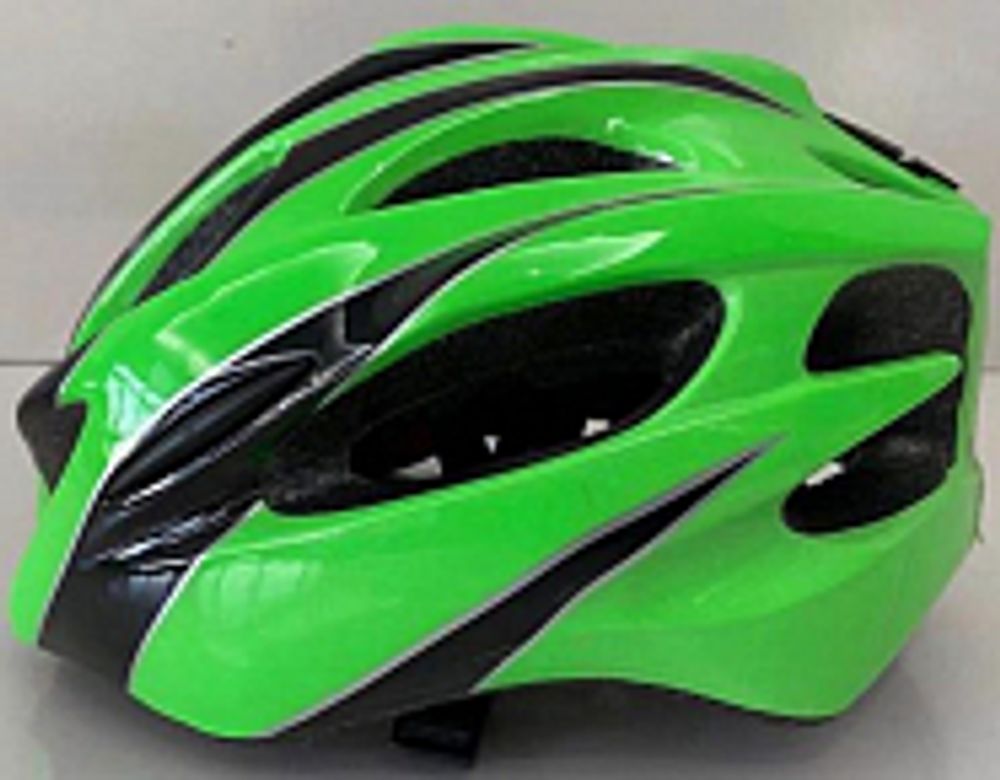 Шлем защитный FSD-HL008 (in-mold) зелёный, размер L
