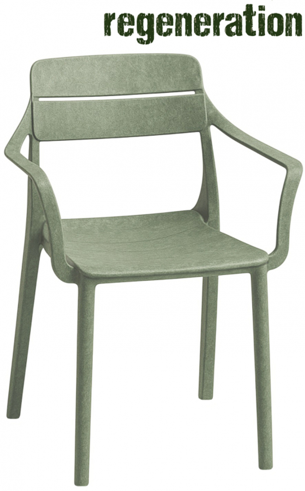 Кресло пластиковое Nardi Cassia, кактус