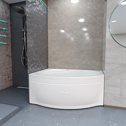 Акриловая ванна Radomir Vanessa (Радомир Ванесса) Монти 150х105 L, с каркасом