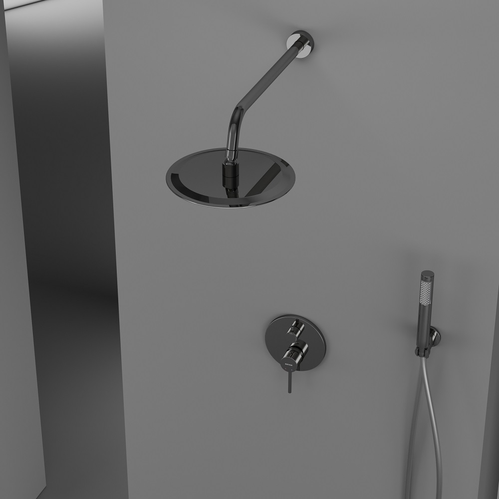 Душевой комплект Sancos Select встраиваемый для душа, цвет хром