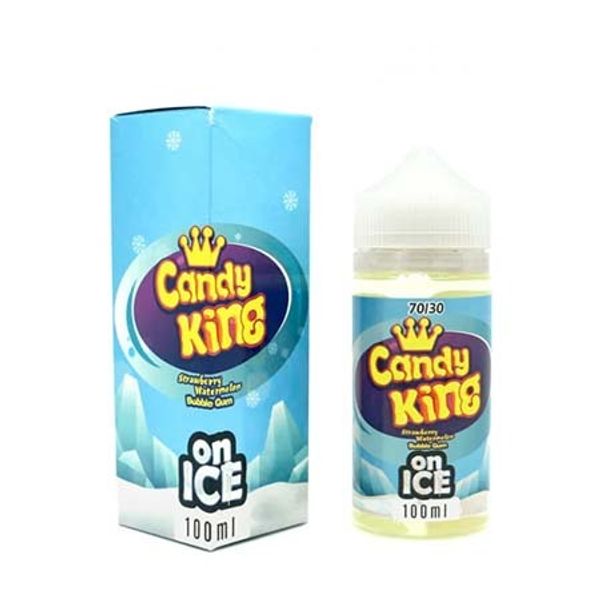 Купить Жидкость CANDY KING - Strawberry Watermelon Bubble Gum on Ice 100ml (Original)