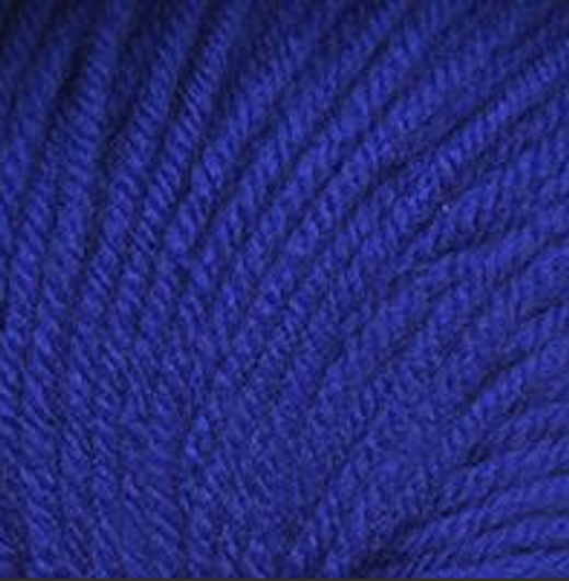 Пряжа "Кроха", 20%шерсть, 80%акрил, 50гр, 135м, василек
