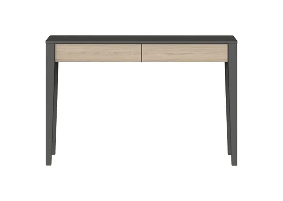 Консоль Fjord с двумя ящиками 120*40 см (темно-серый)