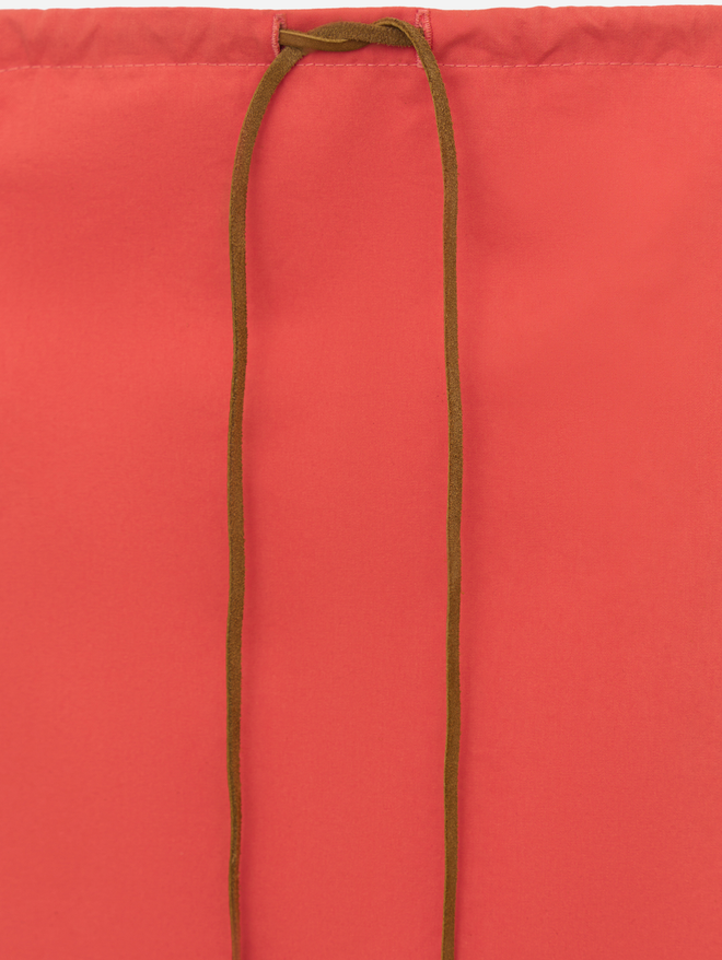 Мини-юбка коралл