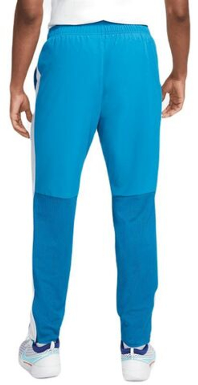 Мужские штаны теннисные Nike Court Advantage Trousers - green abyss/white