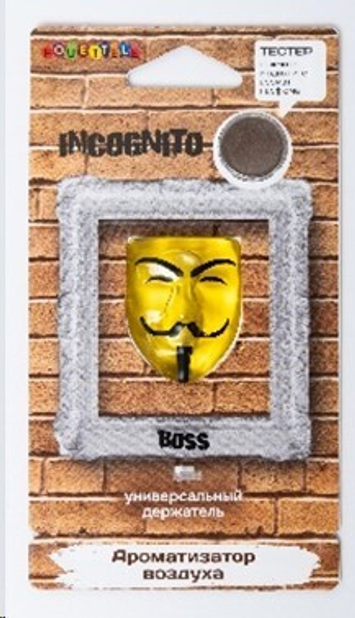 Ароматизатор подвесной  Incognito  Boss (FOUETTE)