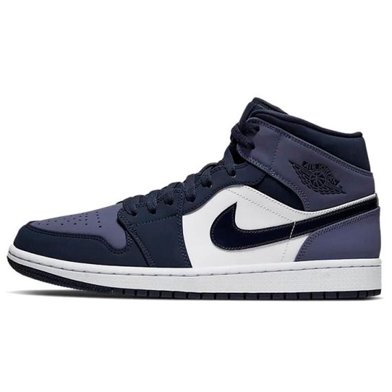 Jordan Air Jordan 1 Подвесные баскетбольные кроссовки МИД Топ Юнисекс