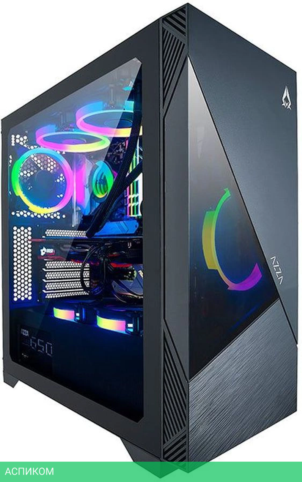 Корпус Azza Eclipse черный без БП (CSAZ-440)