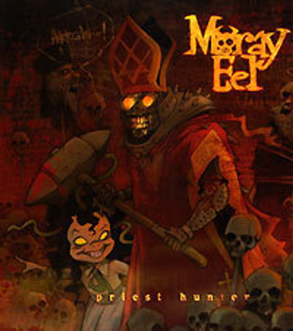 Moray Eel. Priest Hunter, музыкальный компакт диск, thrash metal с женским вокалом