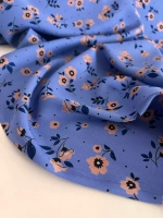 Ткань для рукоделия штапель для шитья 2 м плательная вискоза