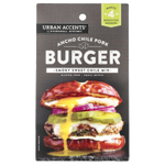 Urban Accents, Ancho Chile Pork Burger, смесь Smoky Sweet Chile, 28 г (1 унция)