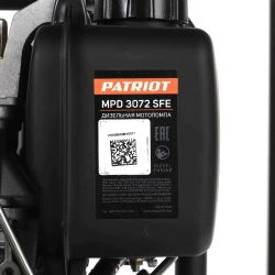 PATRIOT MPD 3072 SFE мотопомпа дизельная 335101650