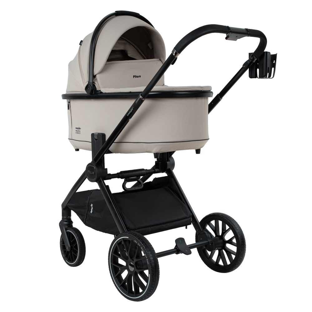 Коляска 2 в 1 Pituso Mayla Plus Beige/Black