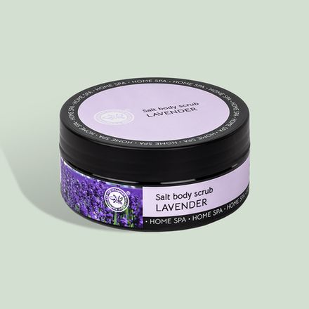 HOME SPA Cоляной скраб для тела "Лаванда"