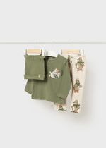 лонгслив с брюками и шапочкой