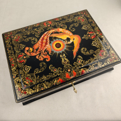 Шкатулка для бумаг А4 "Жар-птица"