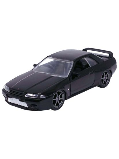 Модель Машинки Форсаж 1:32 FF 1989 Nissan Skyline GT-R R32 Glossy Black 35697