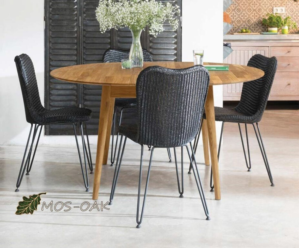 Стол обеденный раздвижной из массива дуба Nord-3R