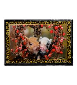 Народные промыслы ШК-11/10-A Шкатулка в технике декупаж (6х9х4)