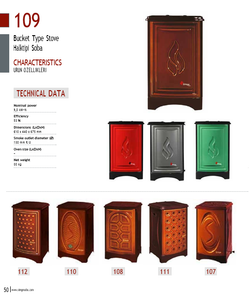 Дровяная кухонная печь Simge Soba 111