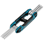 16413 Набор ключей имбусовых Tamper-Torx, TT10-TT40, CrV, ск