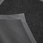 Коврик влаговпитывающий ребристый 60*90см, черный