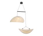 Подвес Брами белый d60+60 h50-120 Led 36W (3000K)