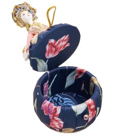 Народные промыслы RK-732/ 3 Кукла-шкатулка «Дама в вечернем платье»