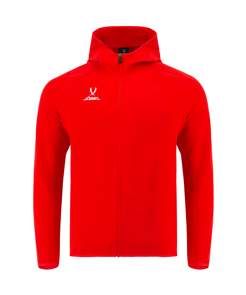 Худи на молнии ESSENTIAL Athlete Hooded FZ Jacket, красный