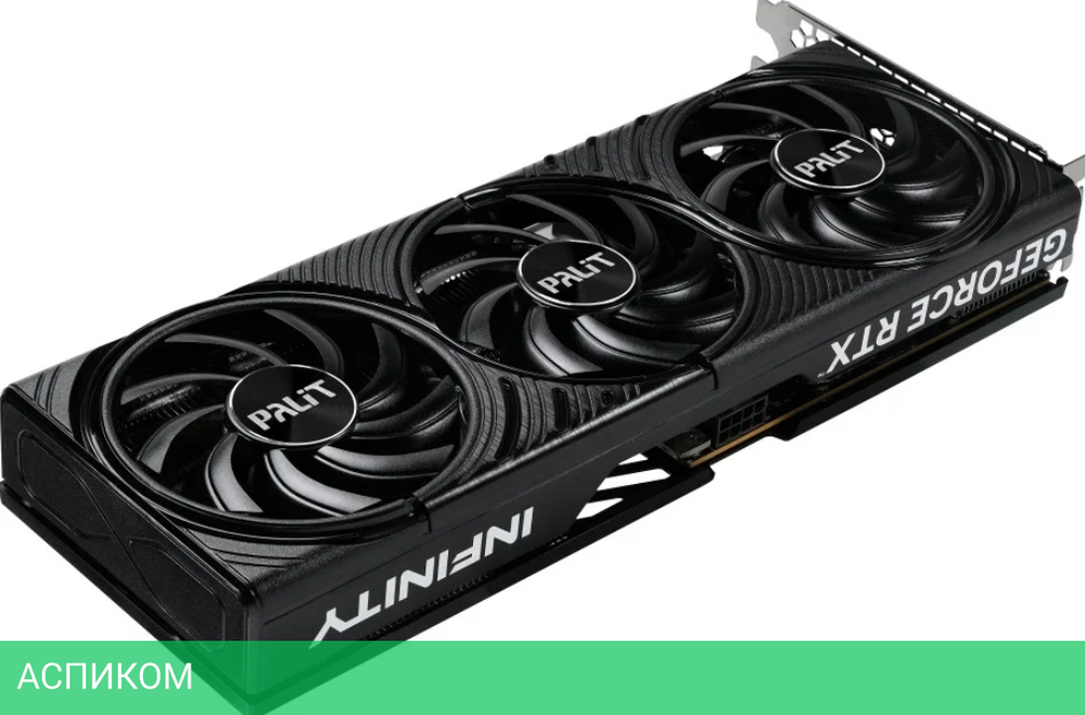 Видеокарта Palit GeForce RTX 5060 Ti Infinity 3 OC 8GB GDDR7 (NE7506TS19P1-GB2062S)