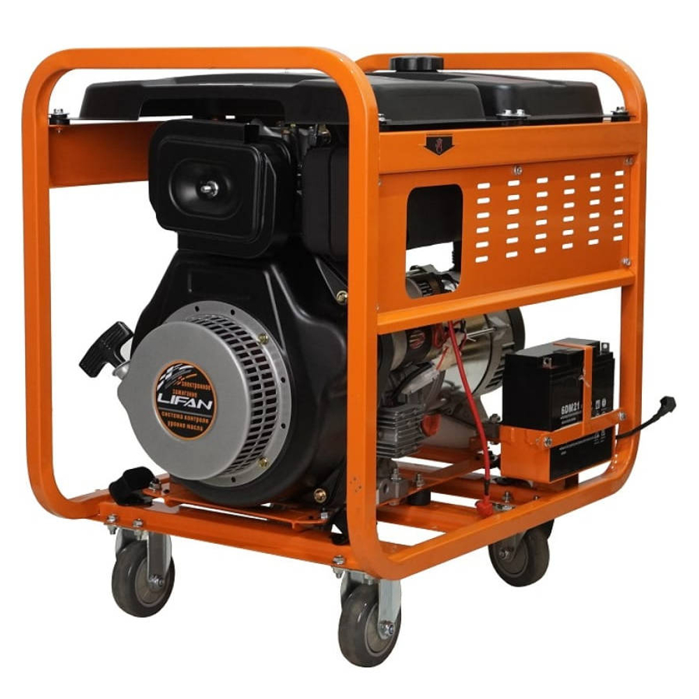 Дизельный генератор LIFAN DG6500EA