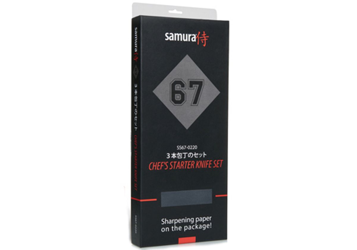 Набор ножей 3 в 1 "Samura 67"
