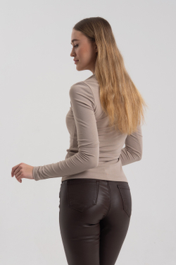 Лонгслив хлопок и вискоза