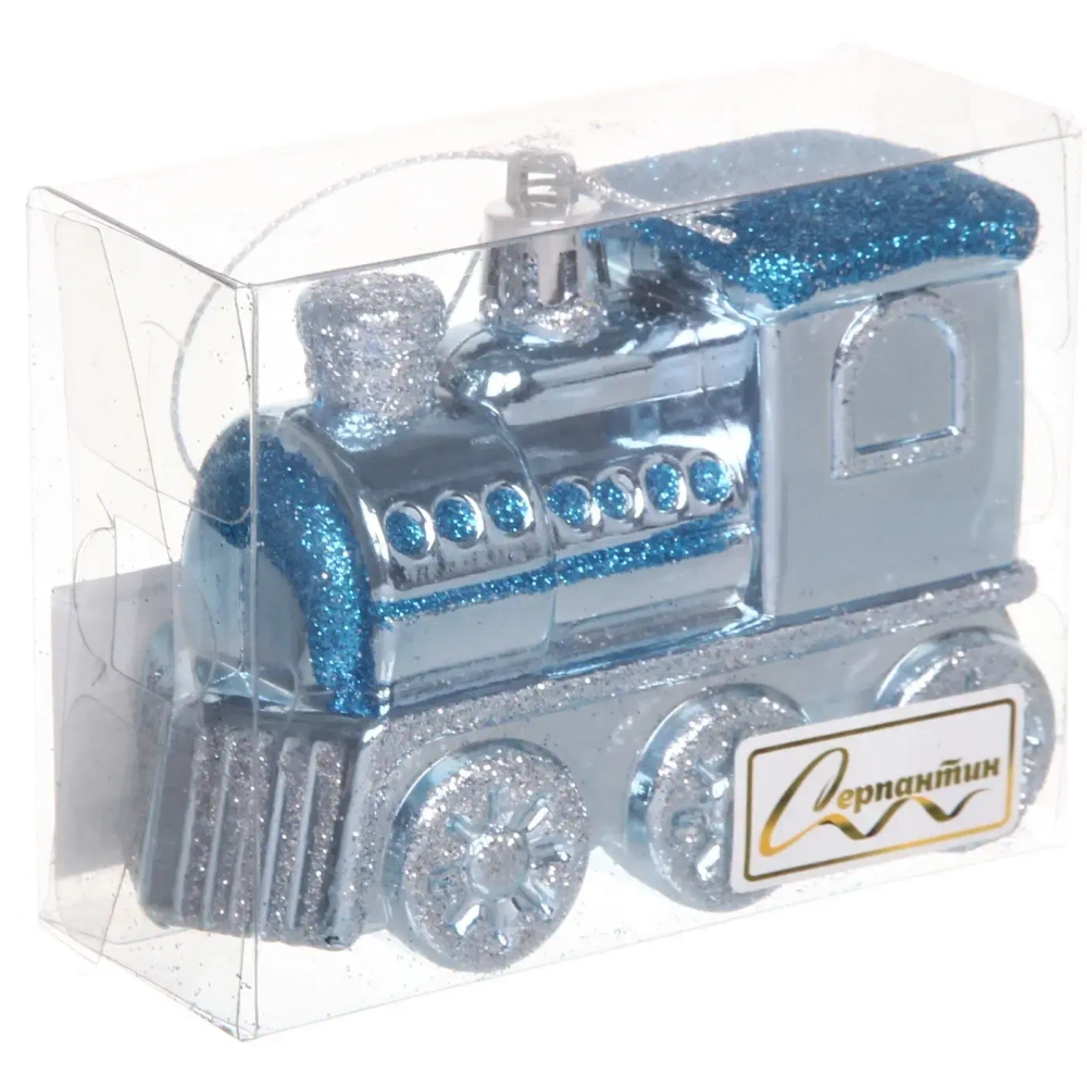 Ёлочная игрушка «Сказочное путешествие» 9,5*2*10,5 см, голубой