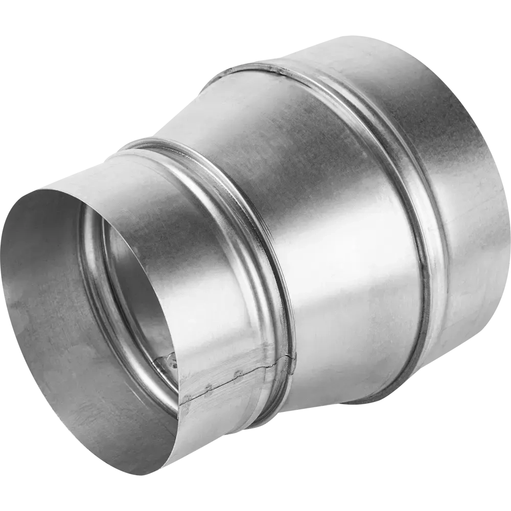 Переход оцинкованный D125 мм/D140 мм