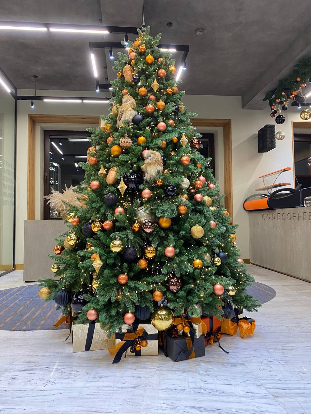 Новогодняя Ель «Огненная ночь»