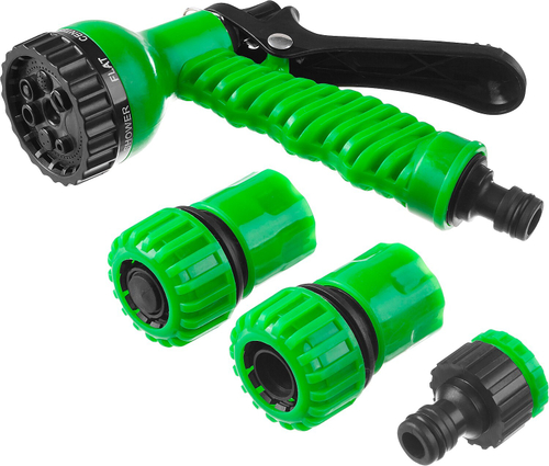 РОСТОК НП-34, 3/4″, фурнитура, пистолет с 7 режимами, поливочный набор (427369)