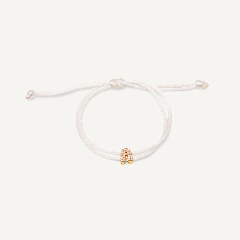 Браслет Твоя Мини Буква – Золото