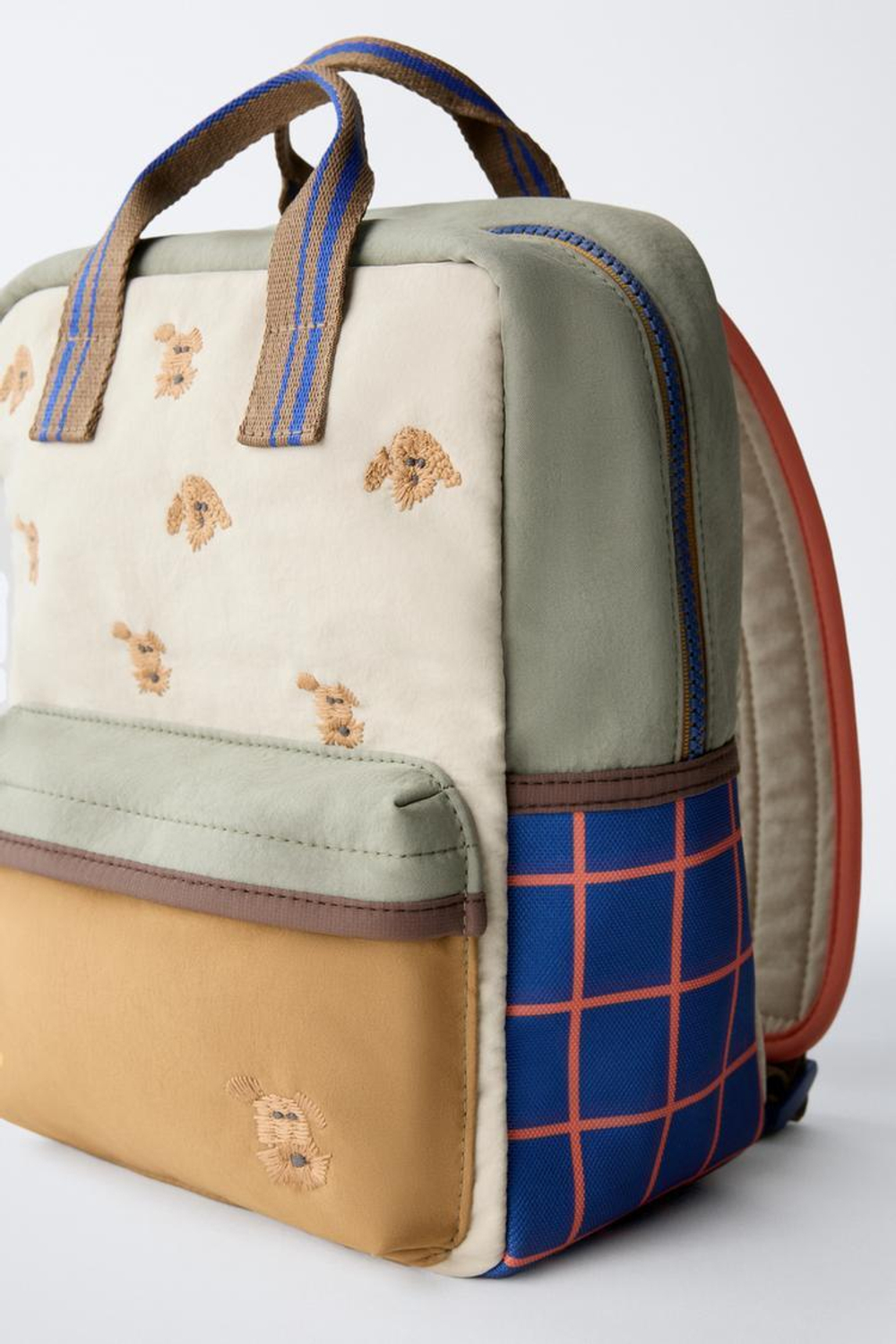 ZARA РЮКЗАК, БЕЖЕВО-КОРИЧНЕВЫЙ