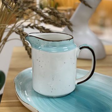 Молочник Aqua 275 мл, ручная работа, фарфор