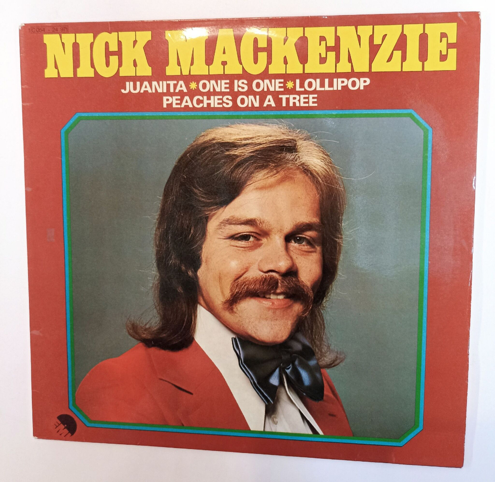 Винтажная виниловая пластинка LP Nick Mackenzie (Germany 1973)