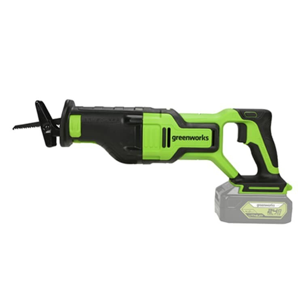 Пила сабельная аккумуляторная 24V Greenworks G24RS б/щ без АКБ и ЗУ