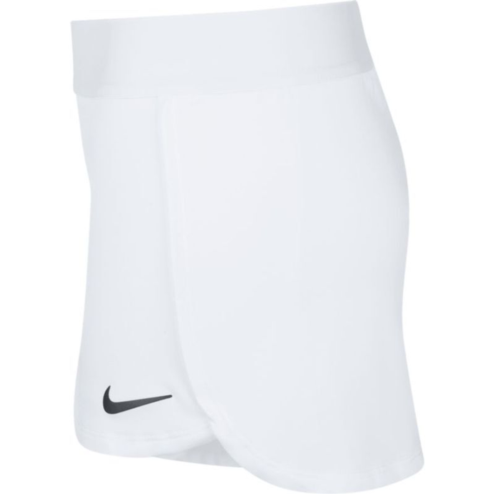 Юбка для девочки теннисная Nike Court Skirt STR - white/black