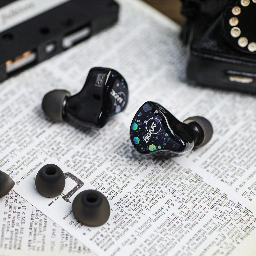 Наушники проводные ZiiGaat Arcanis, внутриканальные, гибридные, без микрофона, 3.5 мм