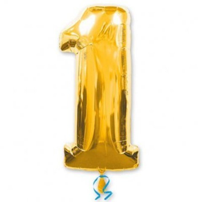 Шар из фольги цифра 1