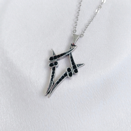 "Тиз" подвеска в серебряном покрытии из коллекции "Crystal Fang" от Jenavi